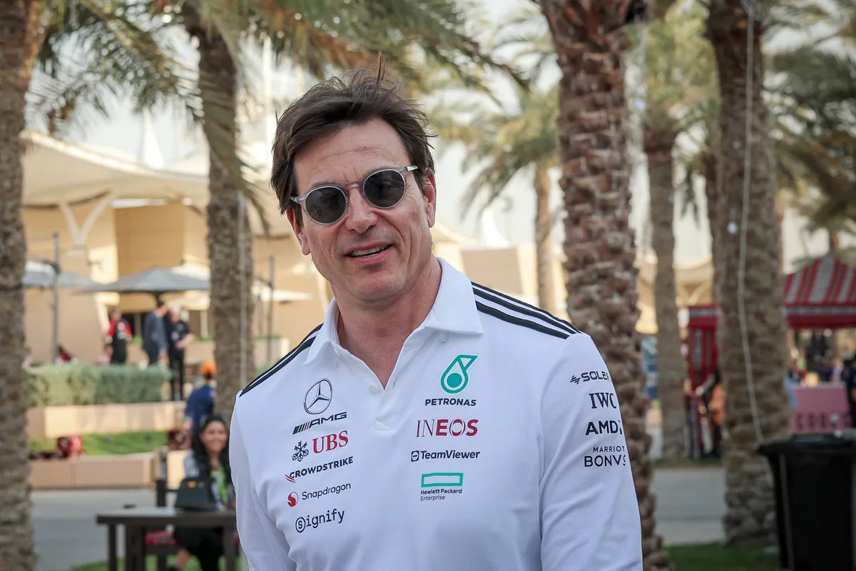 Mercedes-CEO Toto Wolff in Bahrein