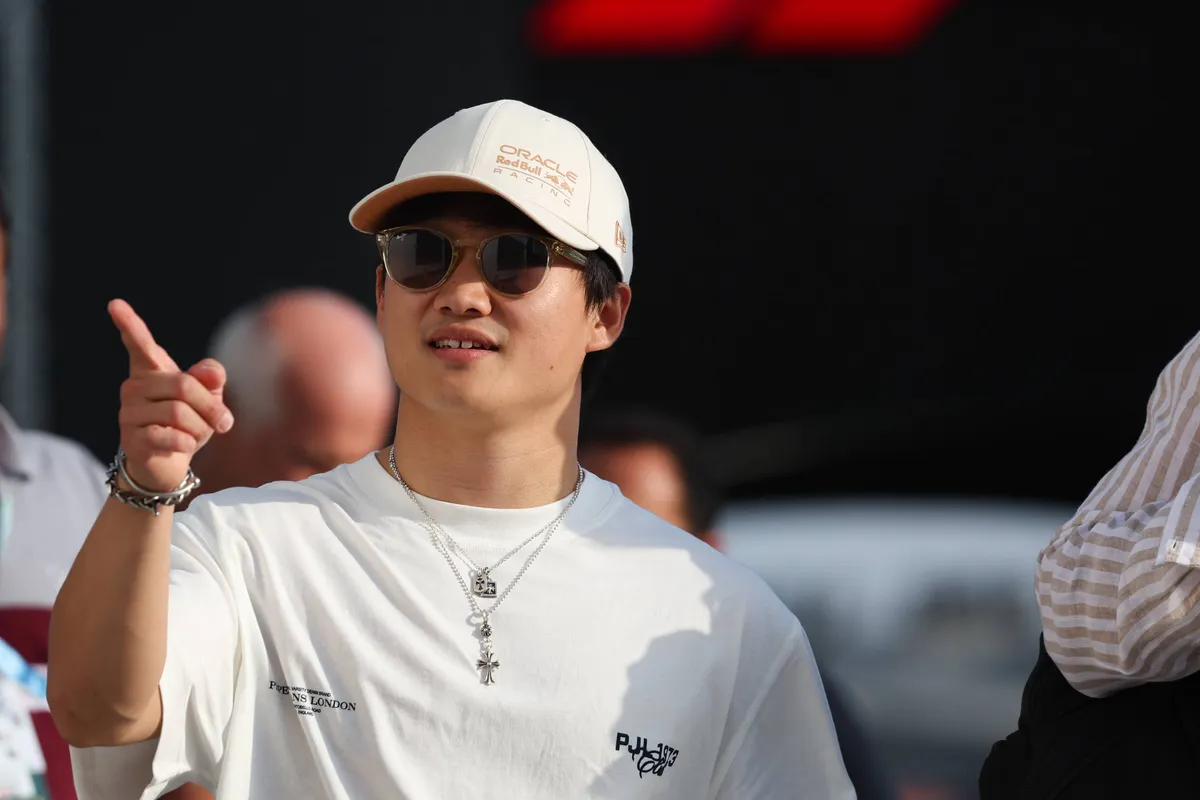Red Bull-coureur Yuki Tsunoda in Saoedi-Arabië