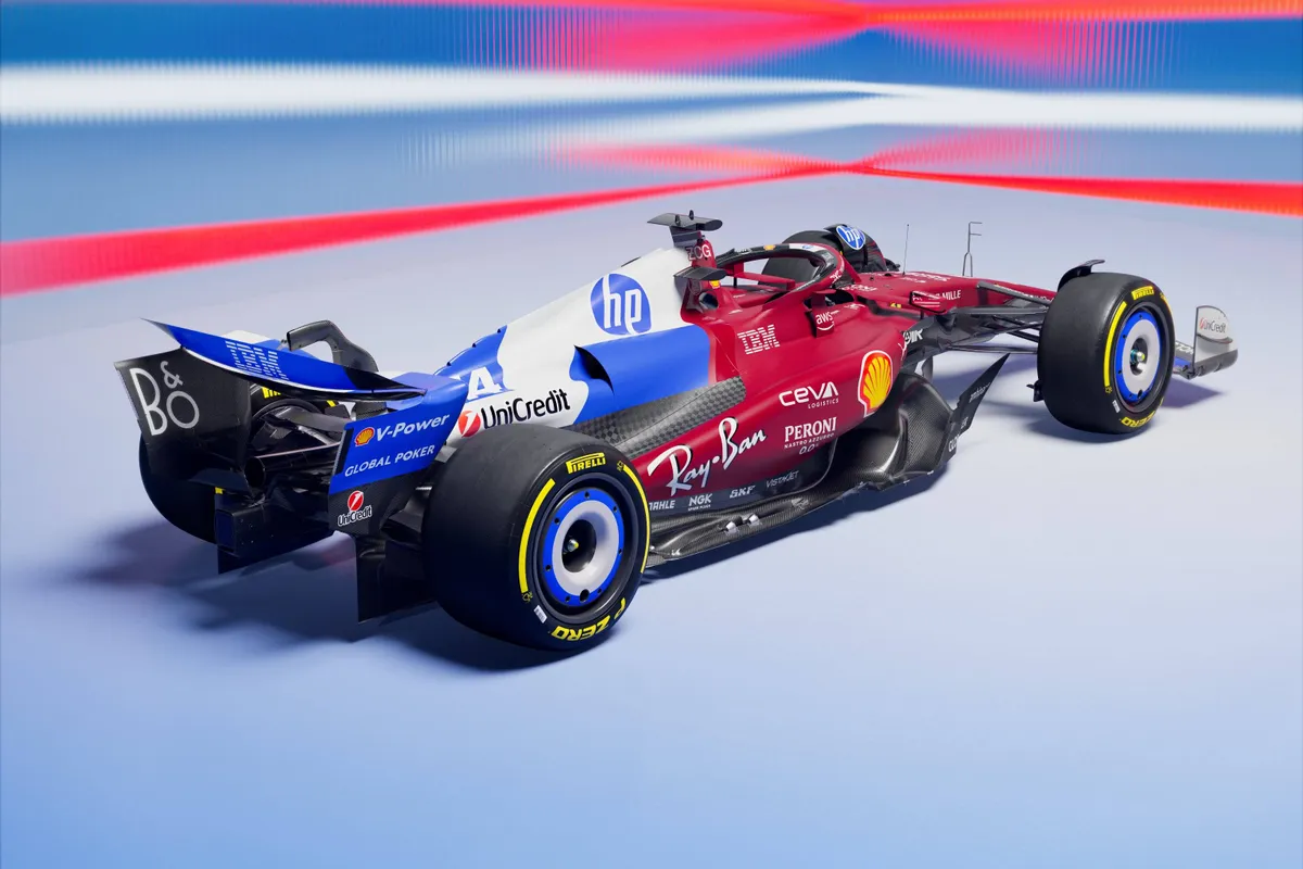 Ferrari livery voor Miami