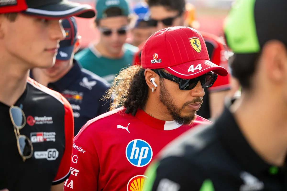 Ferrari-coureur Lewis Hamilton