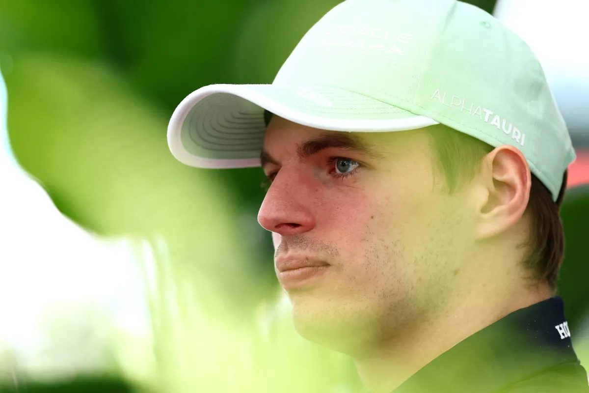 Red Bull-coureur Max Verstappen in Miami