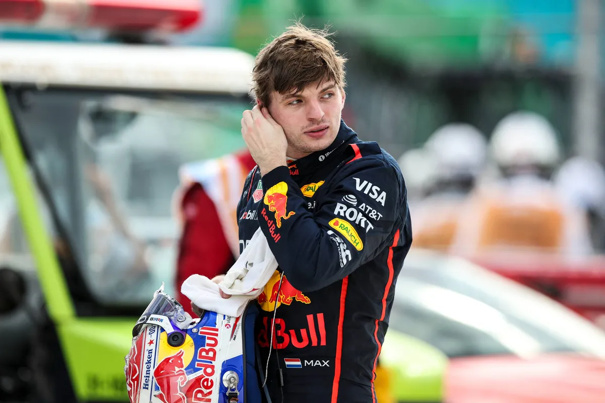 Max Verstappen na de race in Miami voor Red Bull