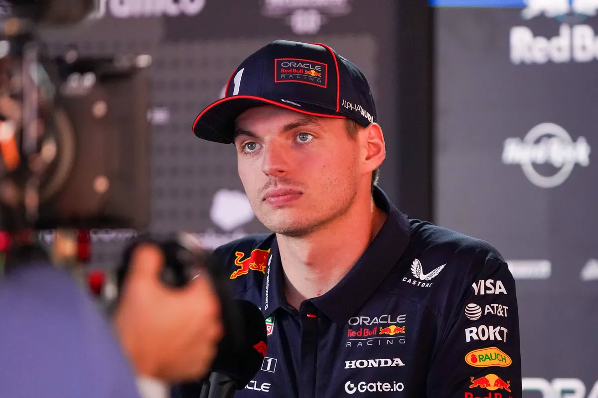 Red Bull-coureur Max Verstappen in Imola