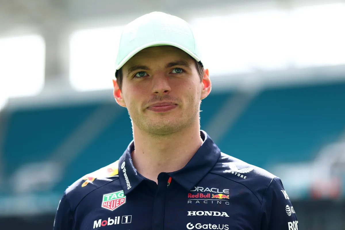 Red Bull-coureur Max Verstappen in Miami