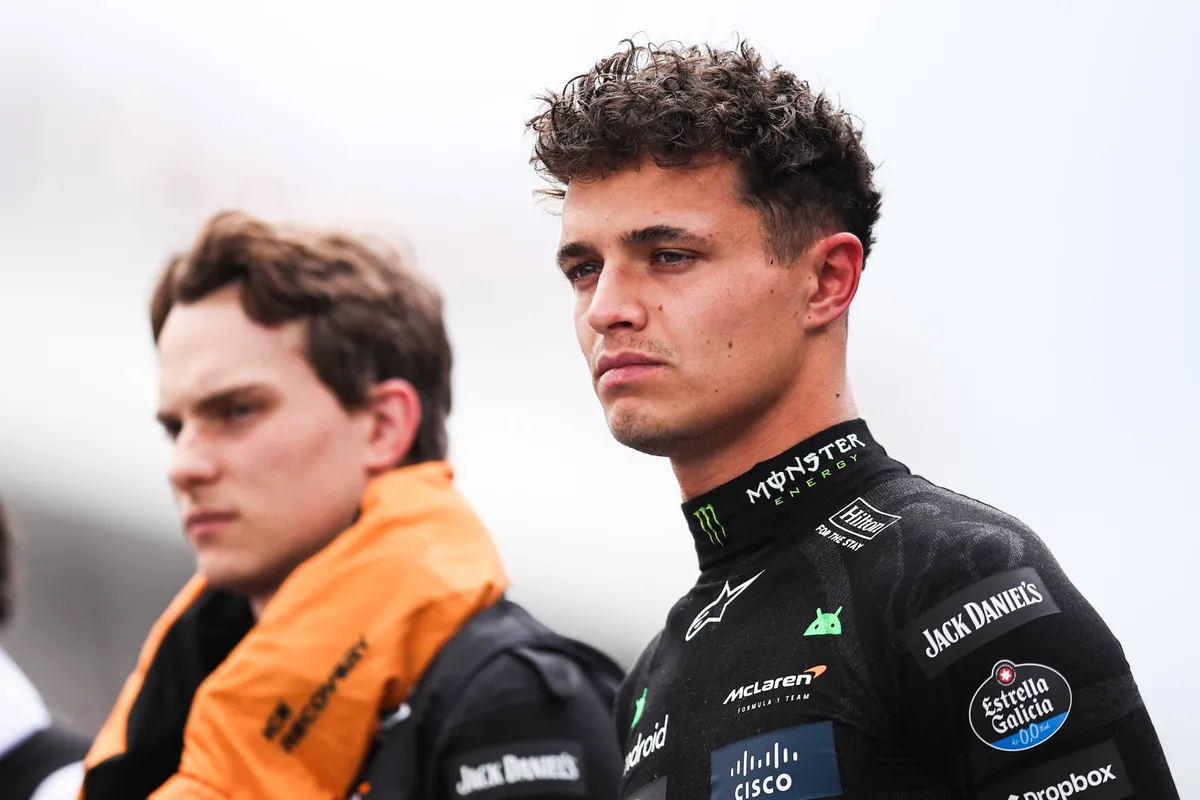 Lando Norris en Oscar Piastri voor McLaren in Miami
