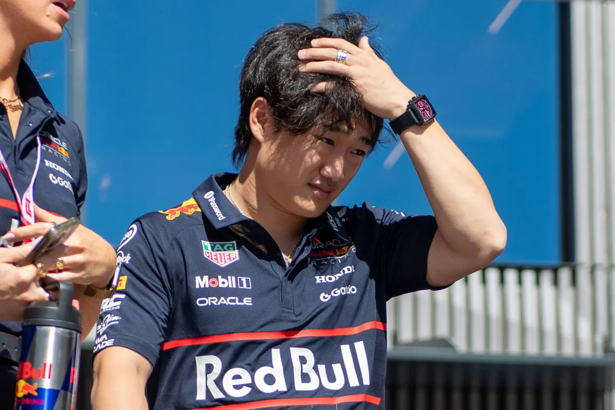 Red Bull-coureur Yuki Tsunoda in Monaco
