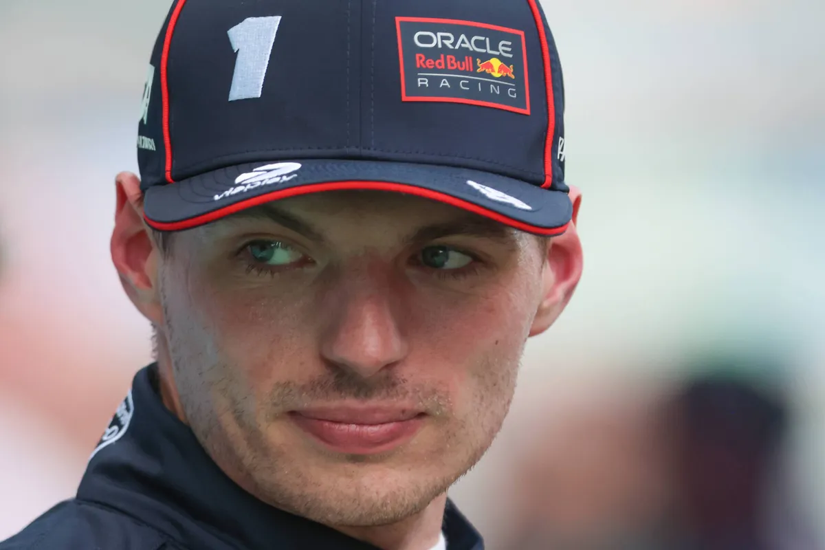 Red Bull-coureur Max Verstappen in Spanje