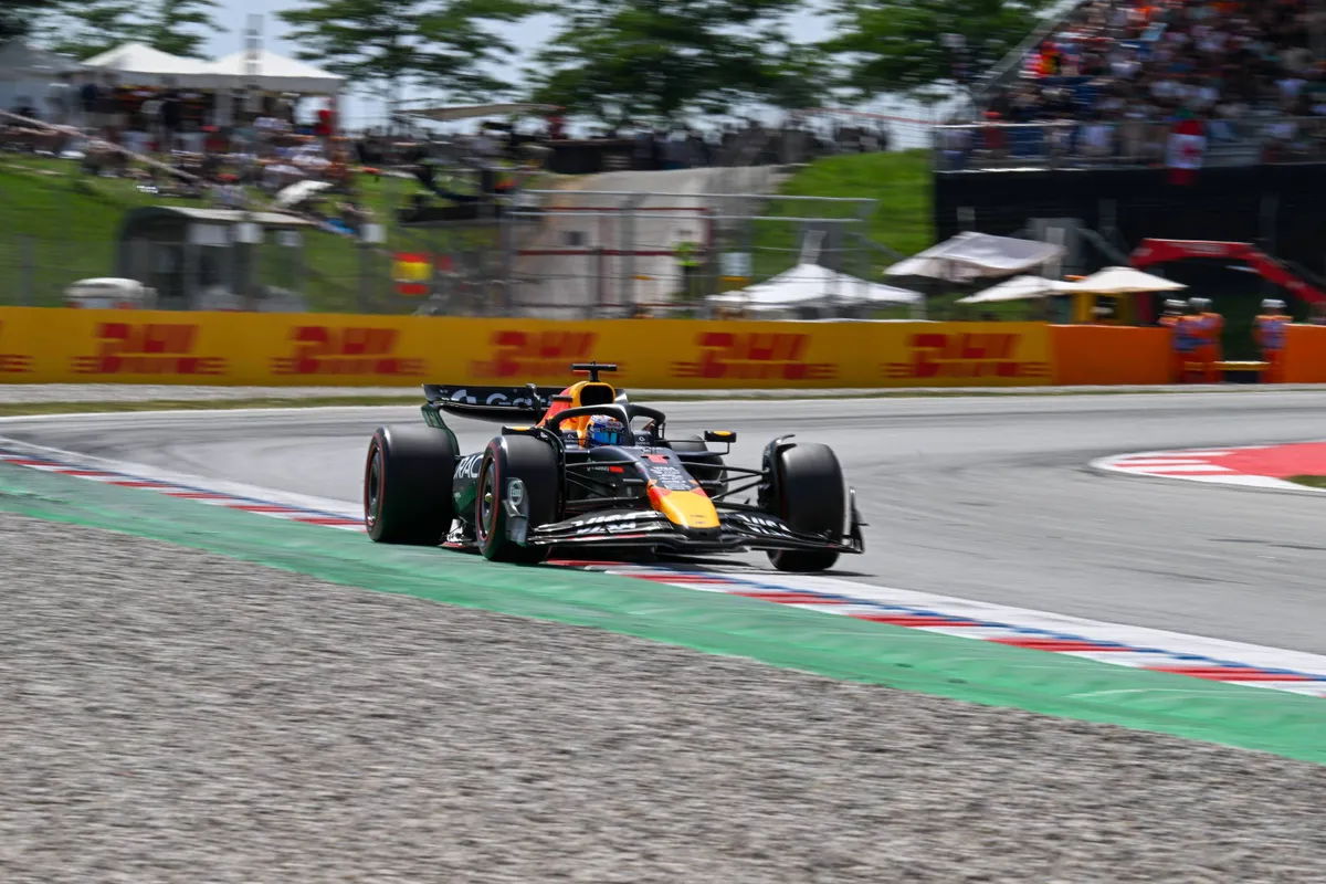 Max Verstappen in Barcelona