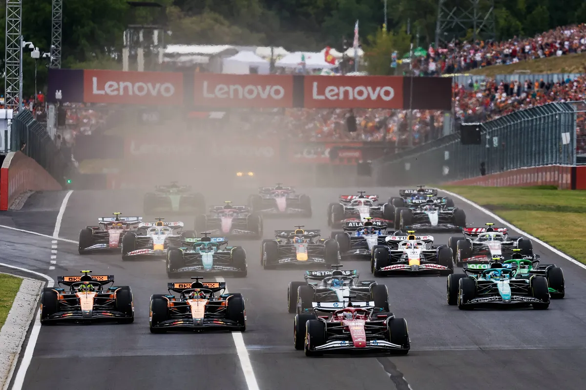 formule 1 start