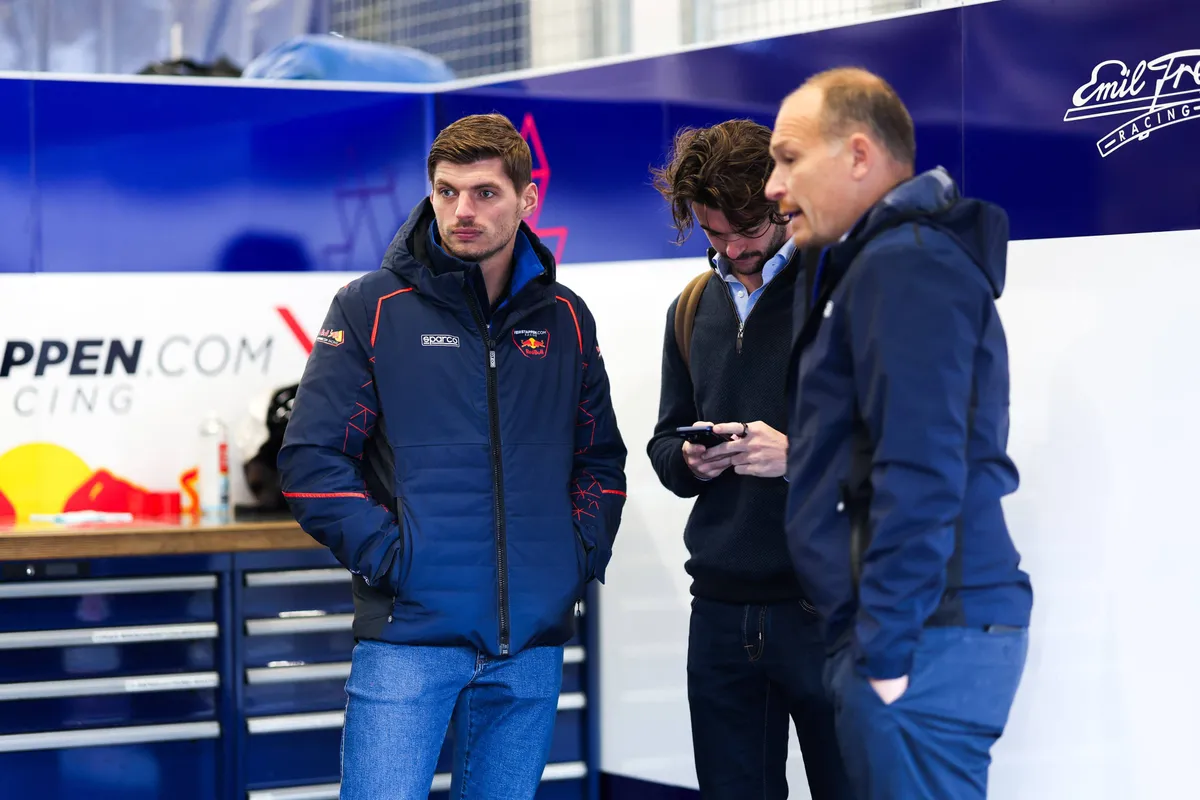 Max Verstappen voor Emil Frey Racing op de Nürburgring