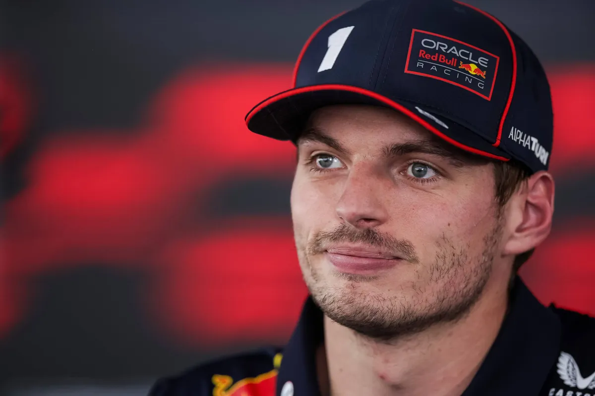 Max Verstappen na de kwalificatie voor de Grand Prix van Mexico in 2025