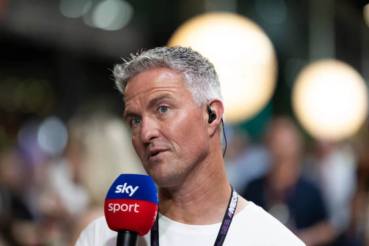 ralf schumacher tijdens de gp van singapore