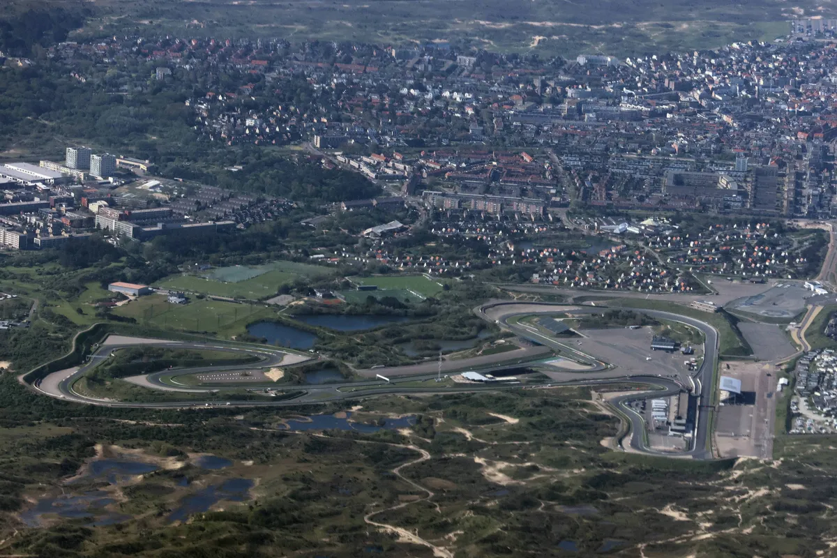 circuit zandvoort vanaf boven