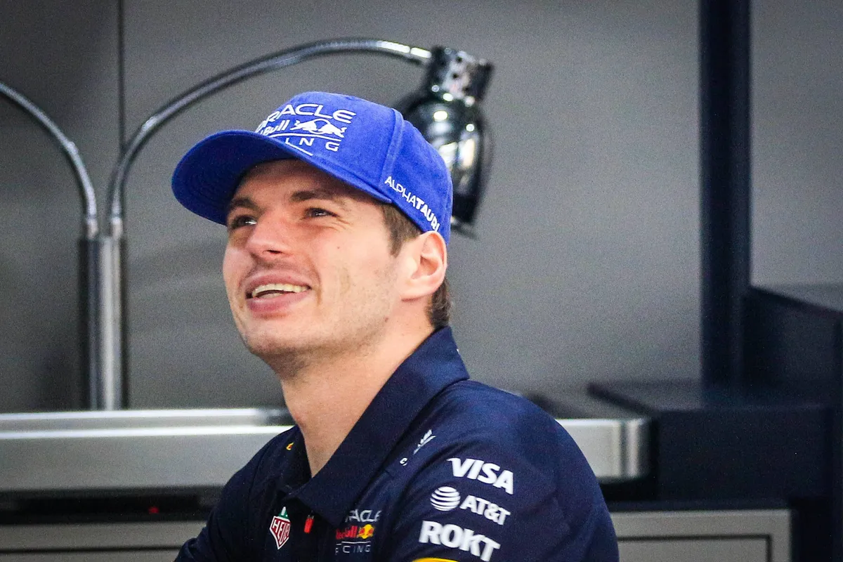 max verstappen tijdens raceweekend in brazilië