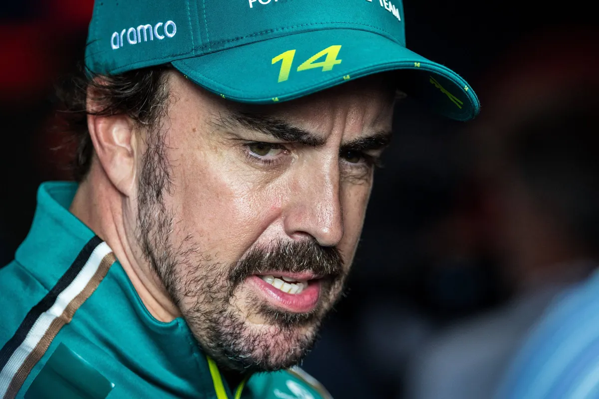 Aston Martin-coureur Fernando Alonso tijdens de Dutch GP van 2025
