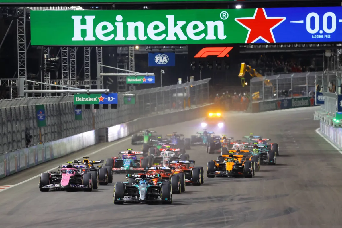 Las Vegas GP start 2024