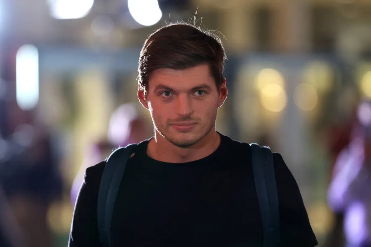 Red Bull-coureur Max Verstappen in Qatar