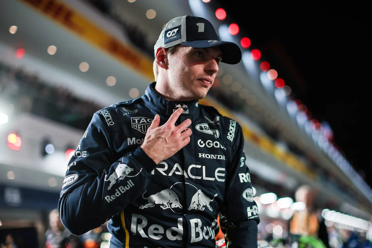 Max Verstappen na de Grand Prix in Las Vegas