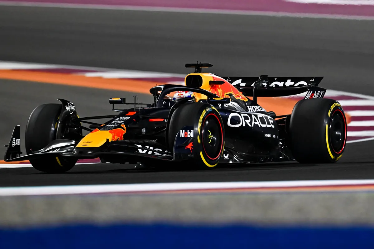 Max Verstappen in Qatar