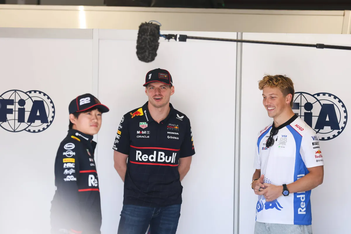 max verstappen liam lawson yuki tsunoda