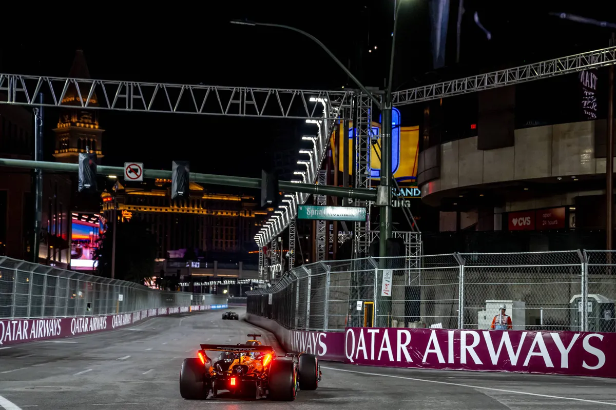 De McLaren in Las Vegas