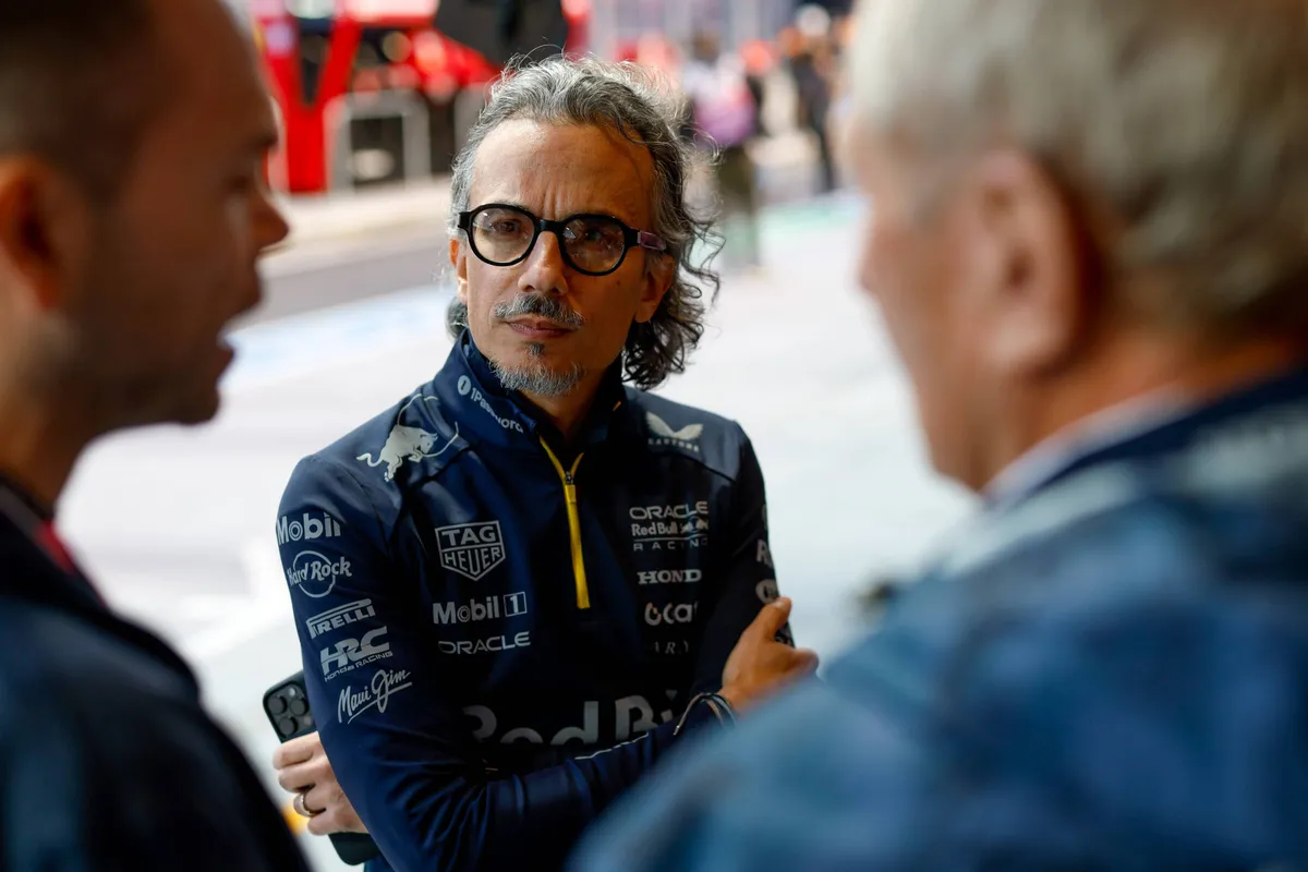 Red Bull-teambaas Laurent Mekies in Las Vegas