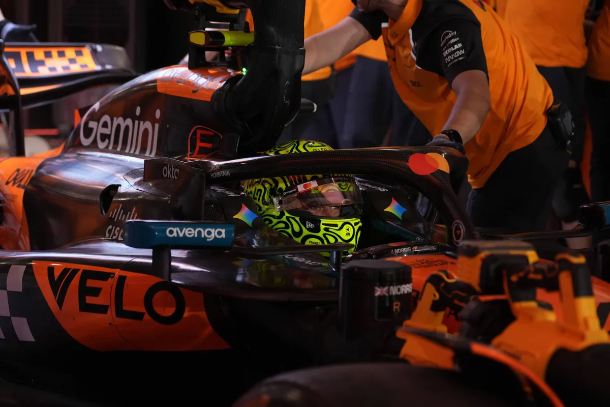 McLaren-coureur Lando Norris