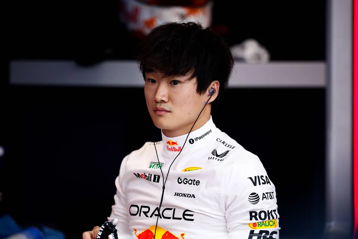 Yuki Tsunoda tijdens het raceweekend in Qatar