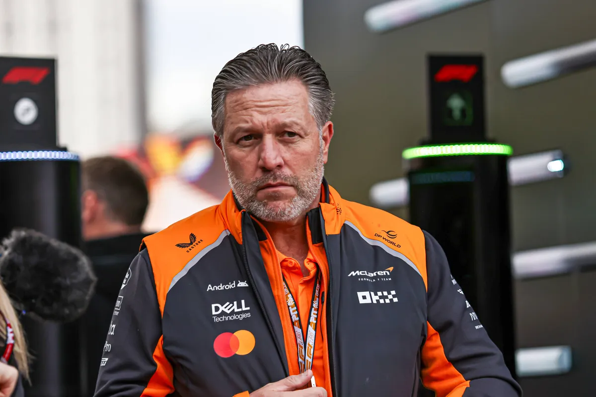McLaren Racing-CEO Zak Brown