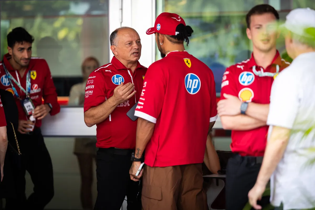 Lewis Hamilton Fred Vasseur