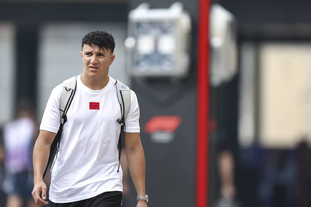 Toekomstig Red Bull-coureur Isack Hadjar in Abu Dhabi