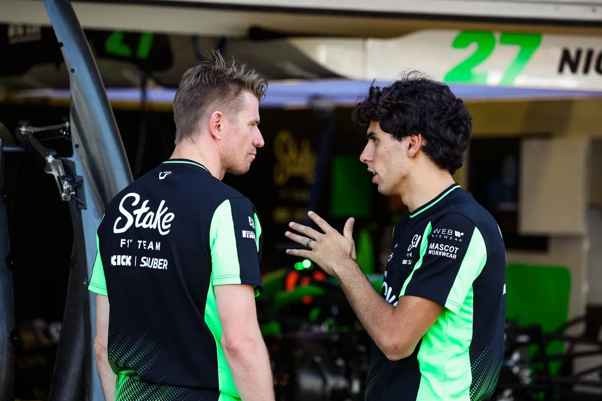Nico Hülkenberg en Gabriel Bortoleto voor Sauber