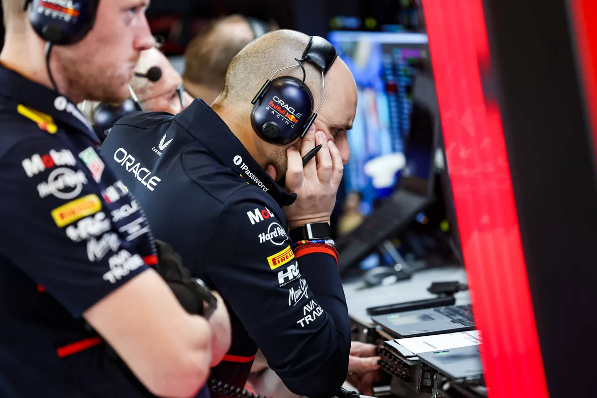 Max Verstappens race-engineer Gianpiero Lambiase voor Red Bull Racing in 2025