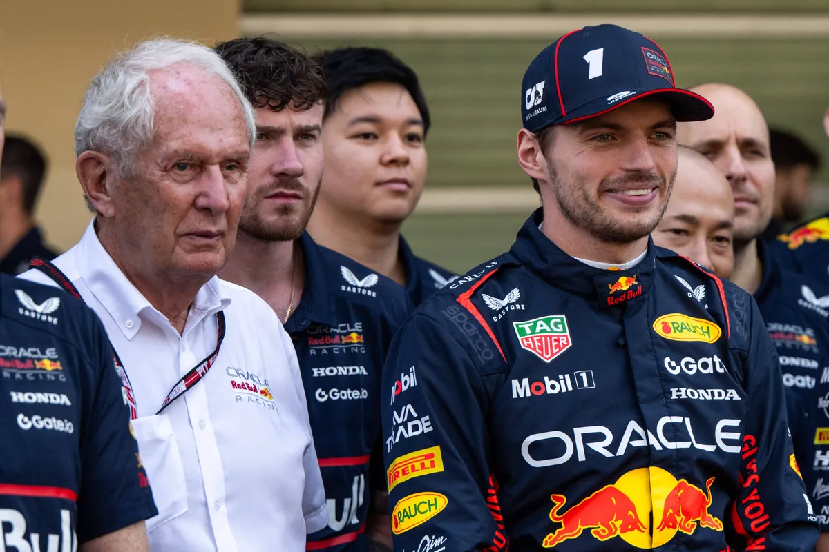 Helmut Marko Red Bull Racing Max Verstappen Abu Dhabi 2025
