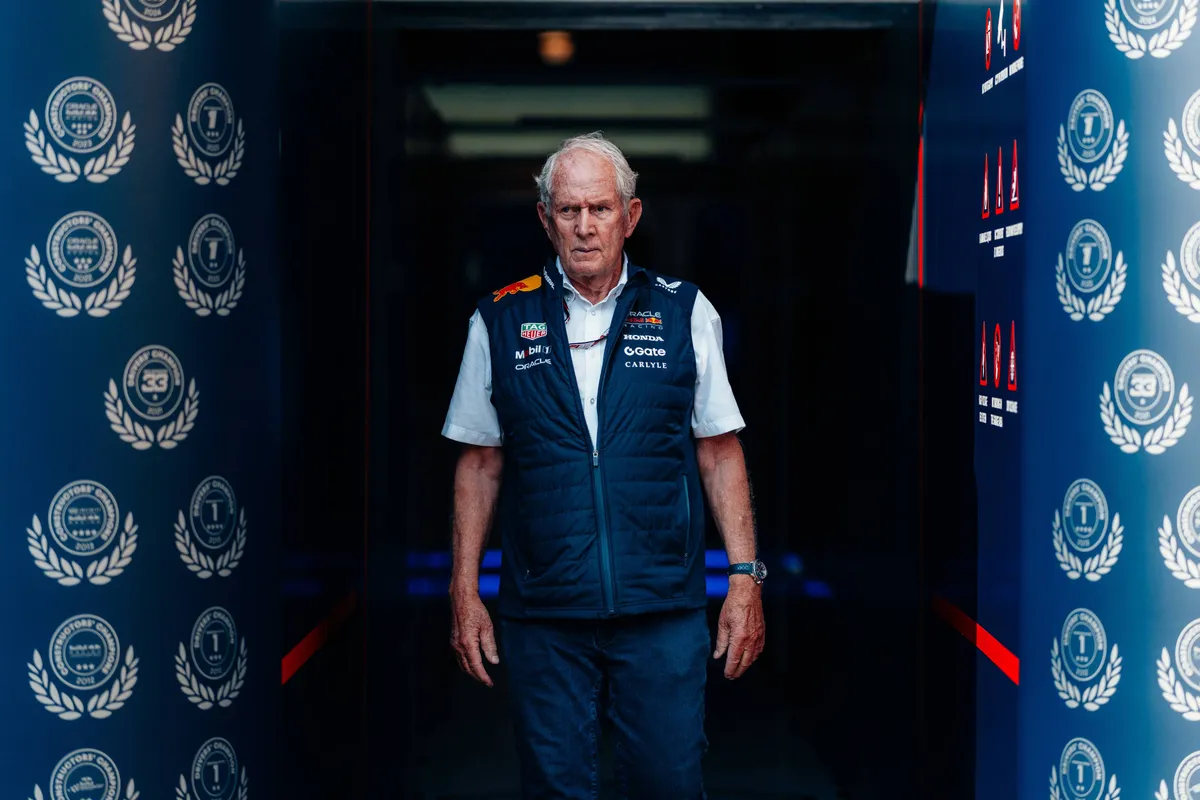 Red Bull Racing Helmut Marko Abu Dhabi