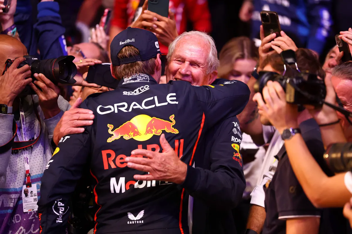 Max Verstappen Red Bull Racing Helmut Marko