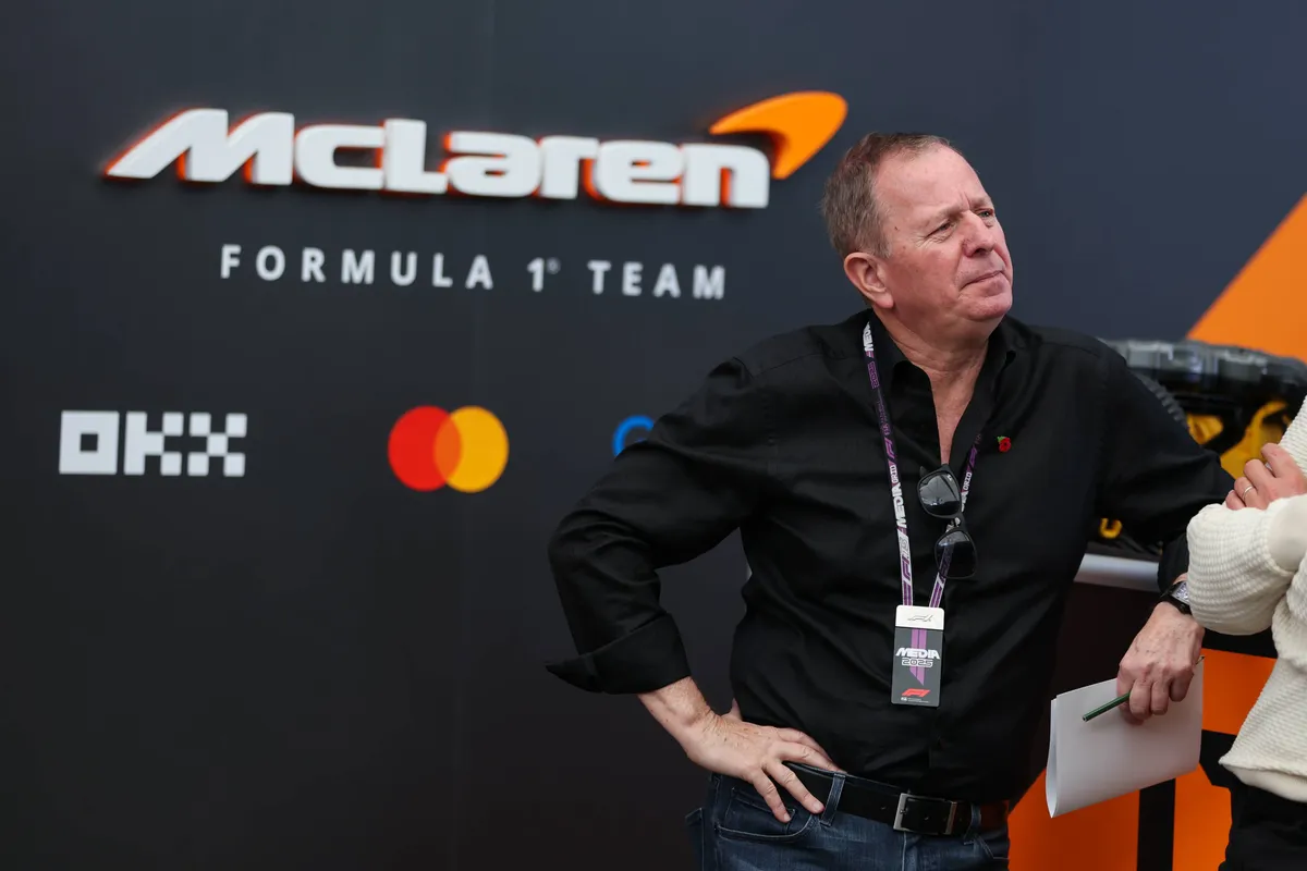 Martin Brundle McLaren