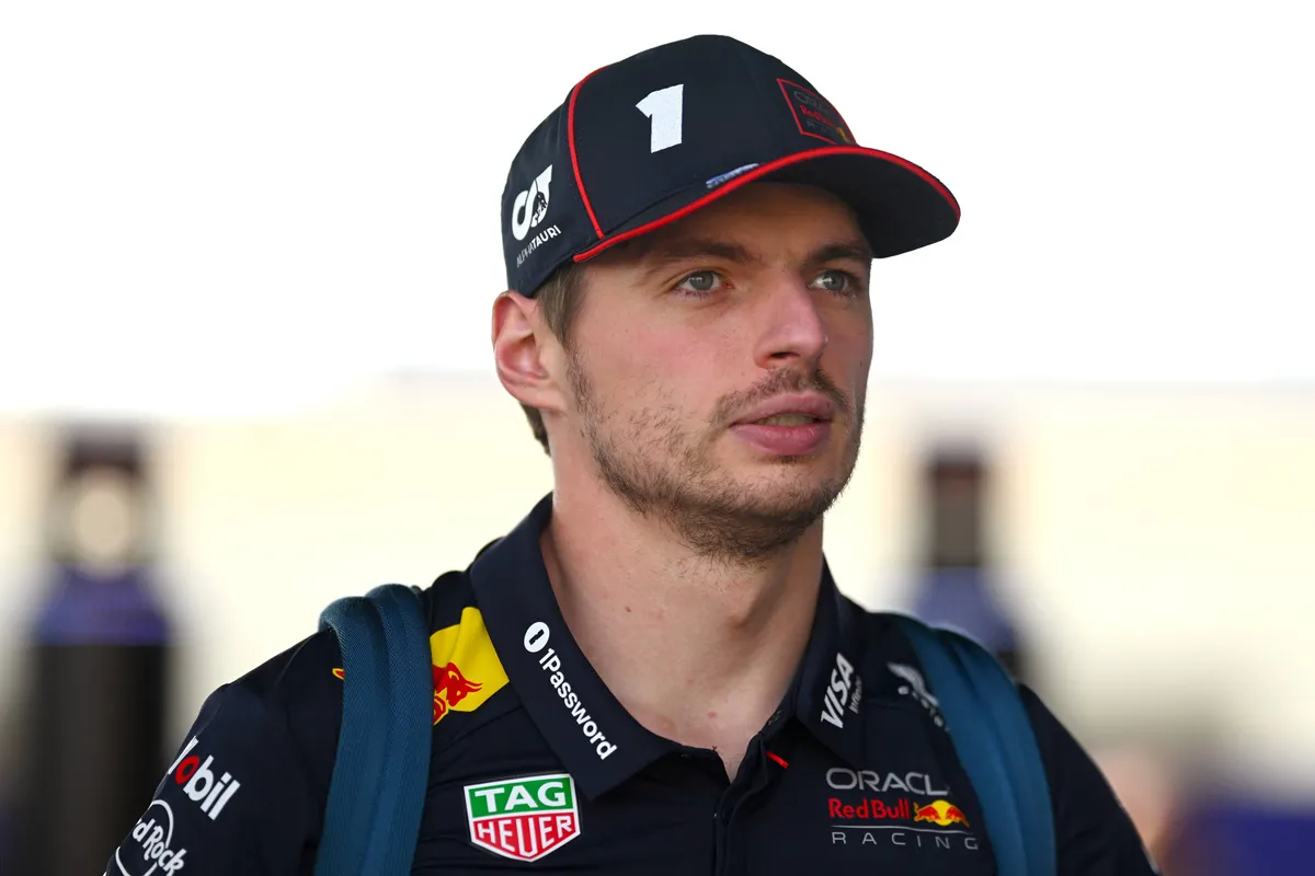 Red Bull-coureur Max Verstappen in Abu Dhabi