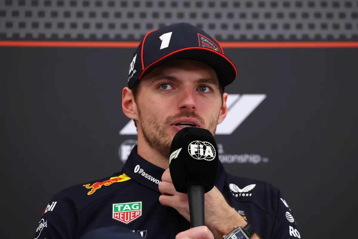 Red Bull-coureur Max Verstappen persconferentie Abu Dhabi
