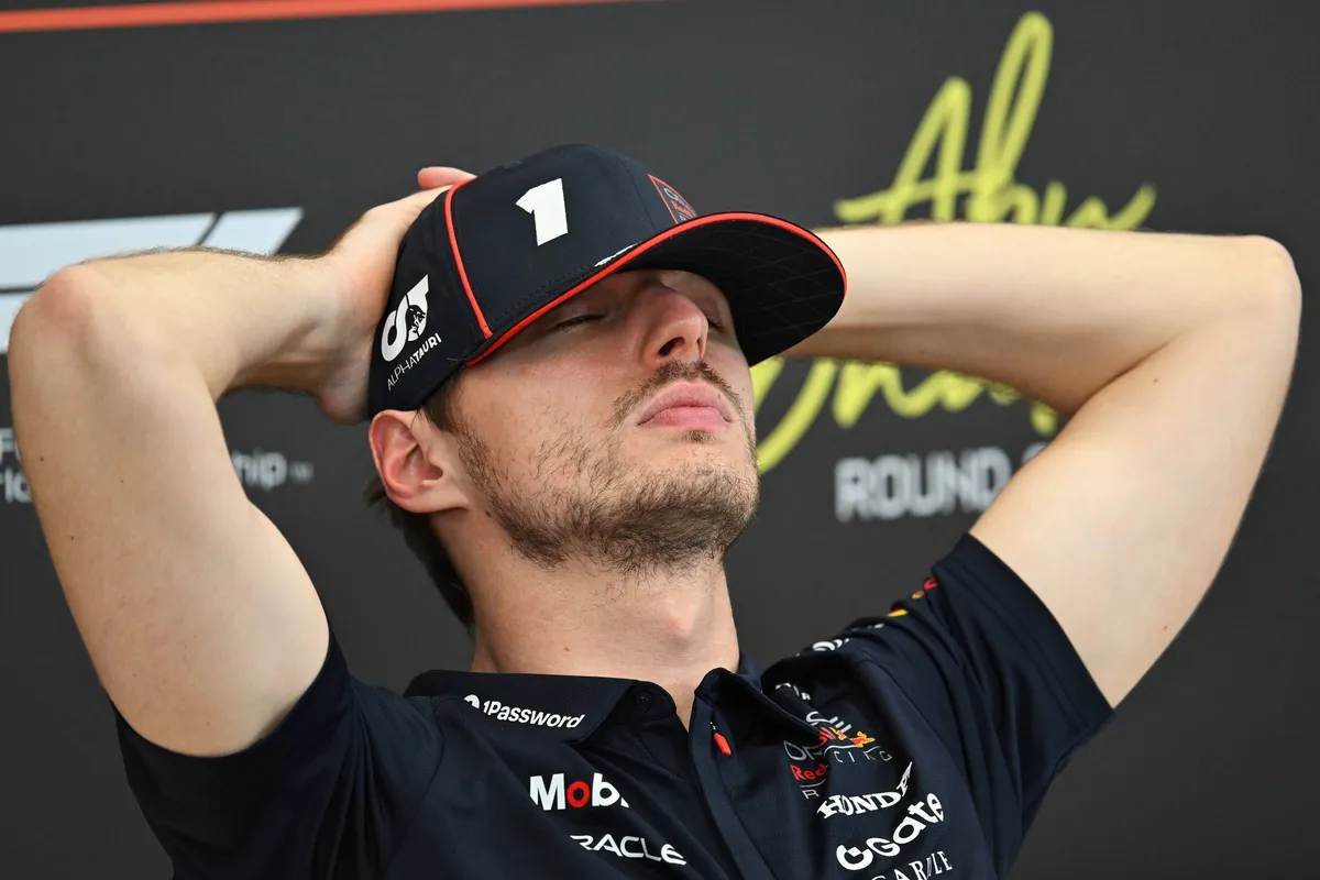 Max Verstappen Red Bull Racing Persconferentie Abu Dhabi GP F1 2025