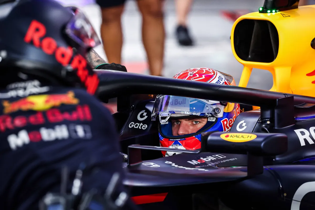Red Bull-coureur Max Verstappen in Qatar GP F1 2025