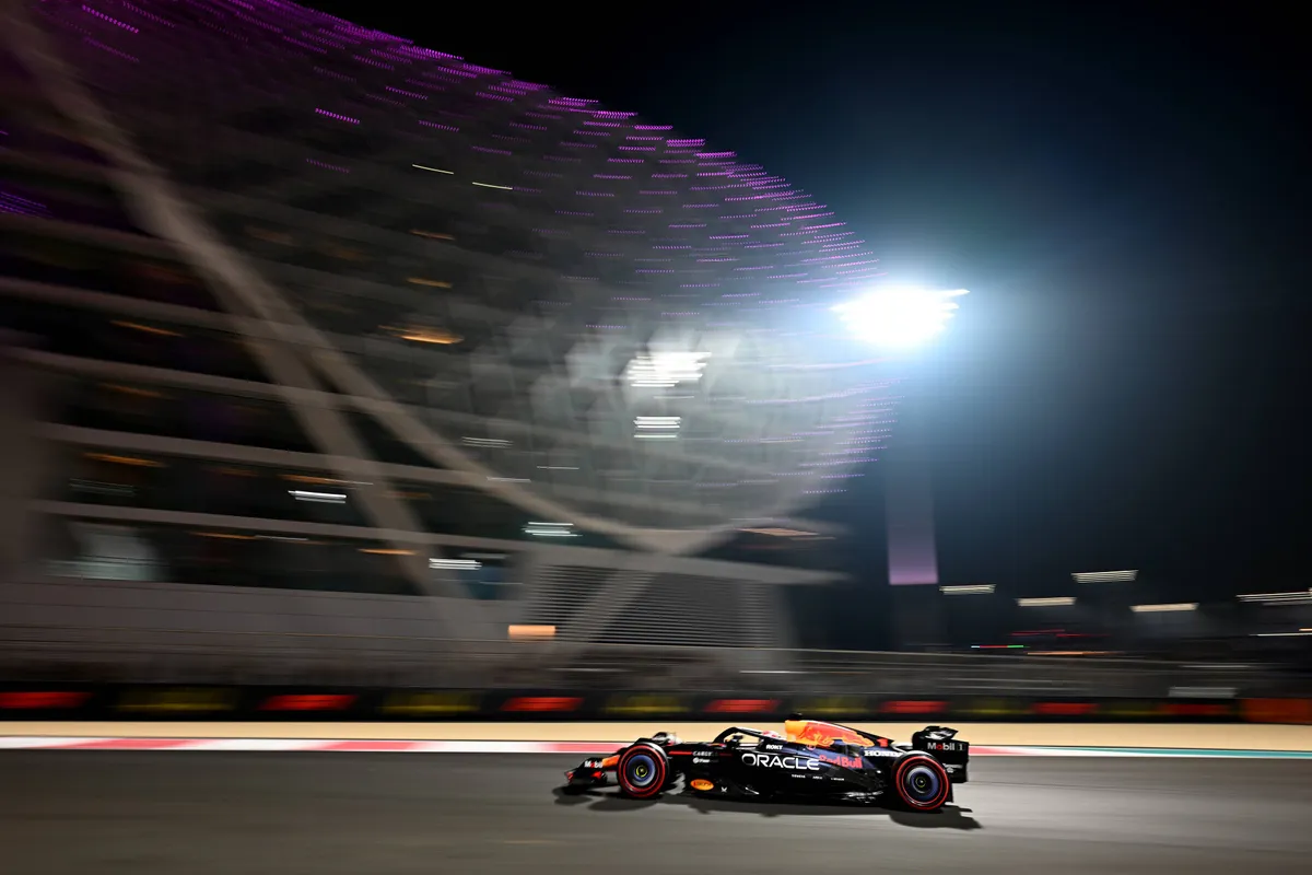 Max Verstappen Red Bull Abu Dhabi