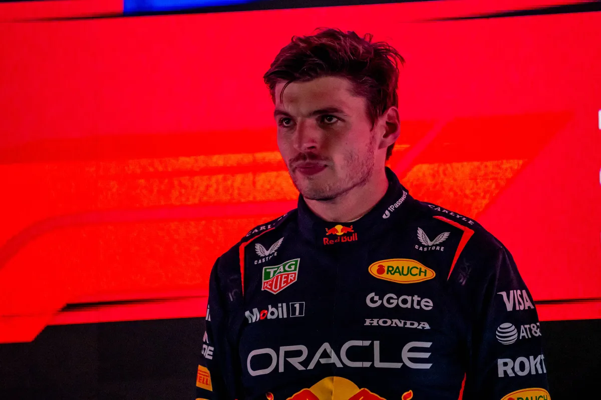 Max Verstappen Red Bull Racing Podium F1 GP Qatar 2025