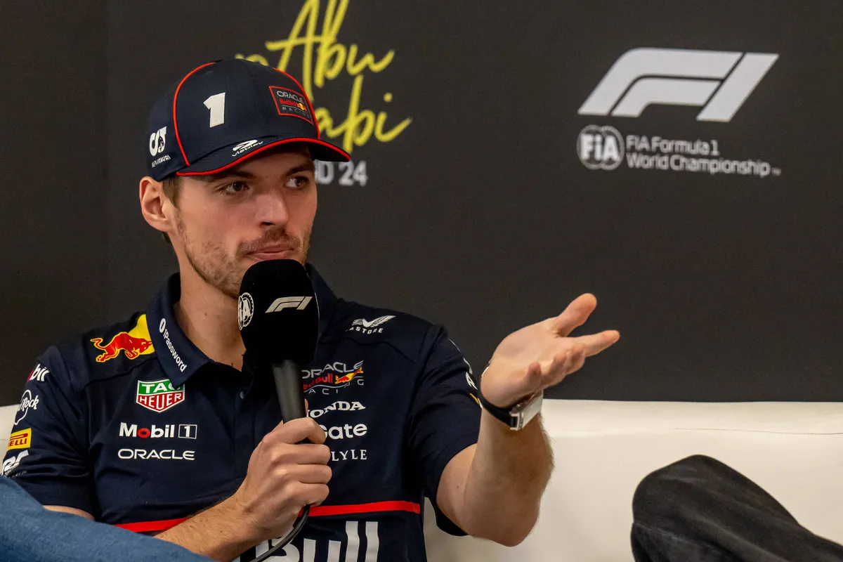 Max Verstappen Abu Dhabi interview