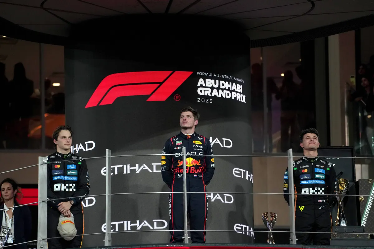 Max Verstappen Lando Norris Oscar Piastri