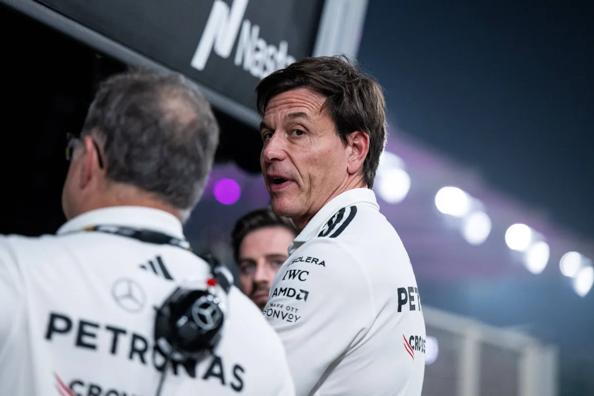 Toto Wolff in Abu Dhabi