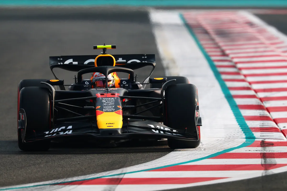 Red Bull Tsunoda VT3 FP3 Abu Dhabi
