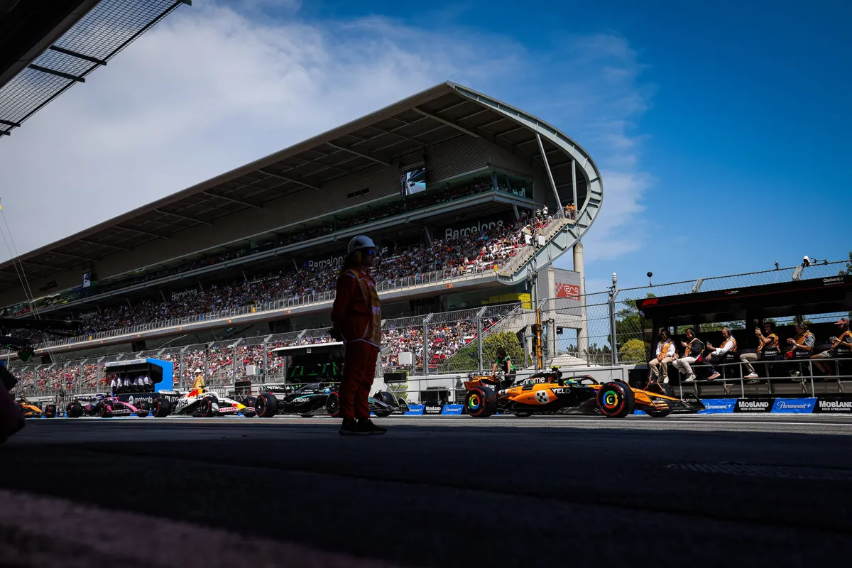 Circuit de Barcelona Catalunya grandstand