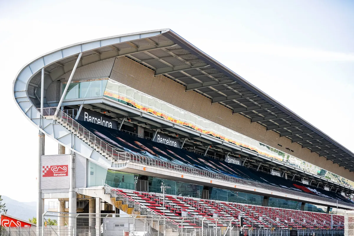 Barcelona Circuit empty