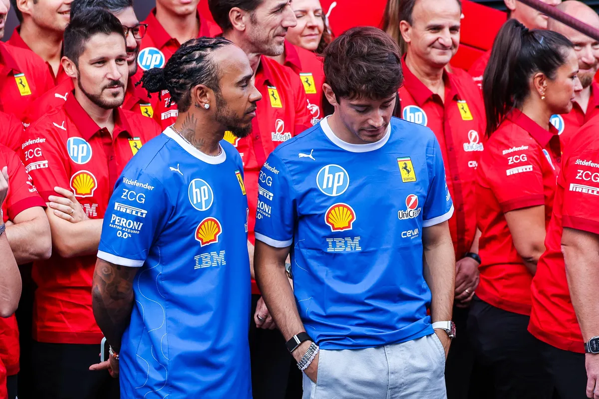 Lewis Hamilton Charles Leclerc